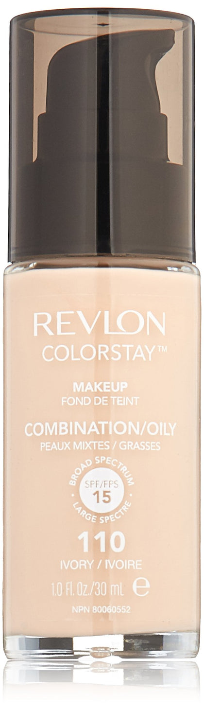 REVLON ColorStay Makeup 110 Ivory bottle front view