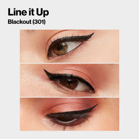 REVLON ColorStay Micro Easy Precision Liquid Liner 301 Blackout in hand