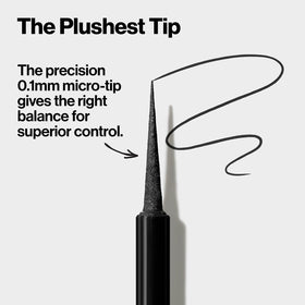 REVLON ColorStay Micro Easy Precision Liquid Liner 301 Blackout on model