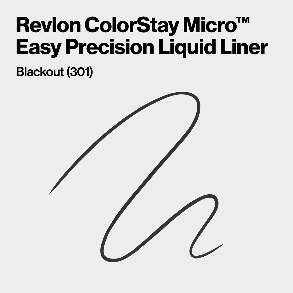 REVLON ColorStay Micro Easy Precision Liquid Liner 301 Blackout packaging