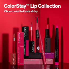 REVLON ColorStay Overtime Lipcolor 370 applied on lips