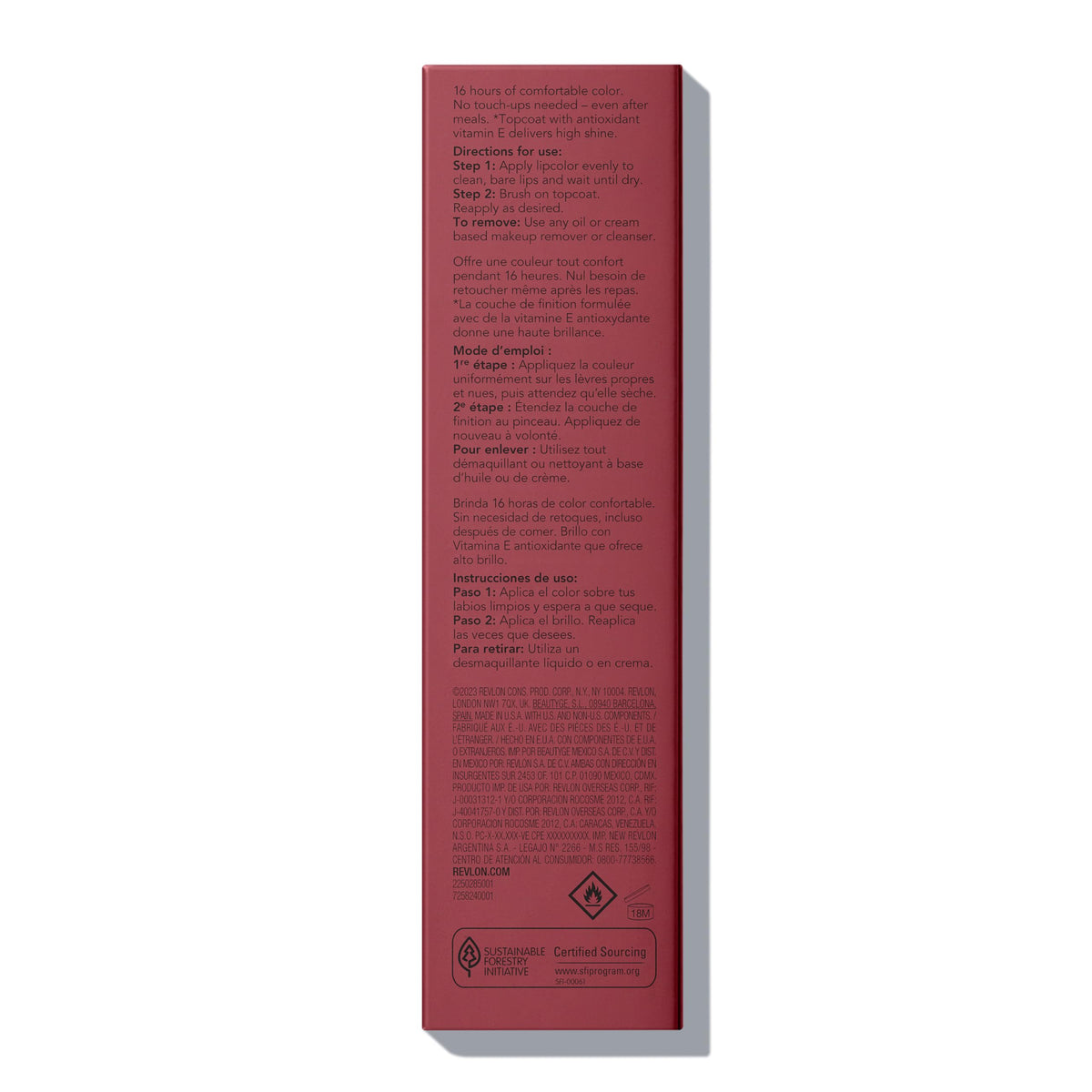 REVLON ColorStay Overtime Lipcolor 380 Always Sienna glossy finish
