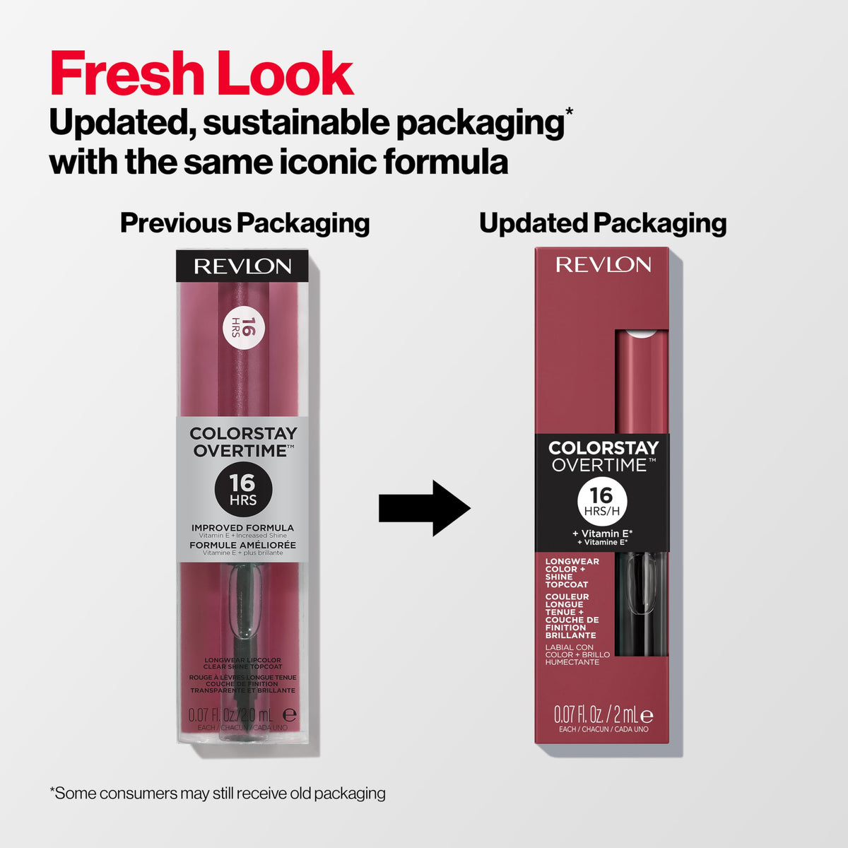 REVLON ColorStay Overtime Lipcolor 500 Limitless Black Cherry with glossy finish