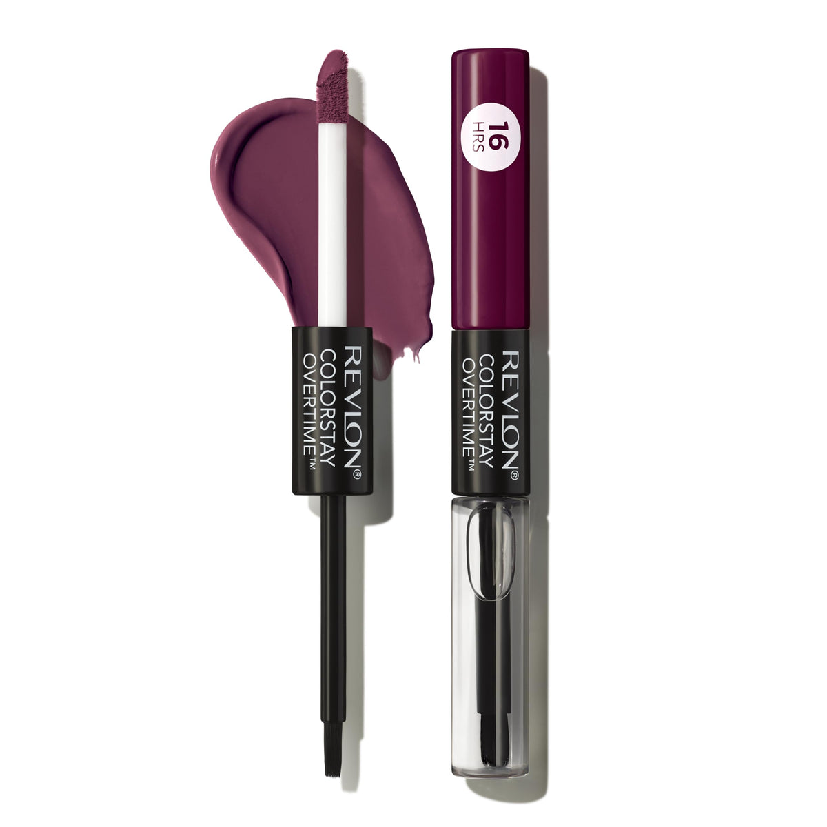 REVLON ColorStay Overtime Lipcolor 500 Limitless Black Cherry with other shades