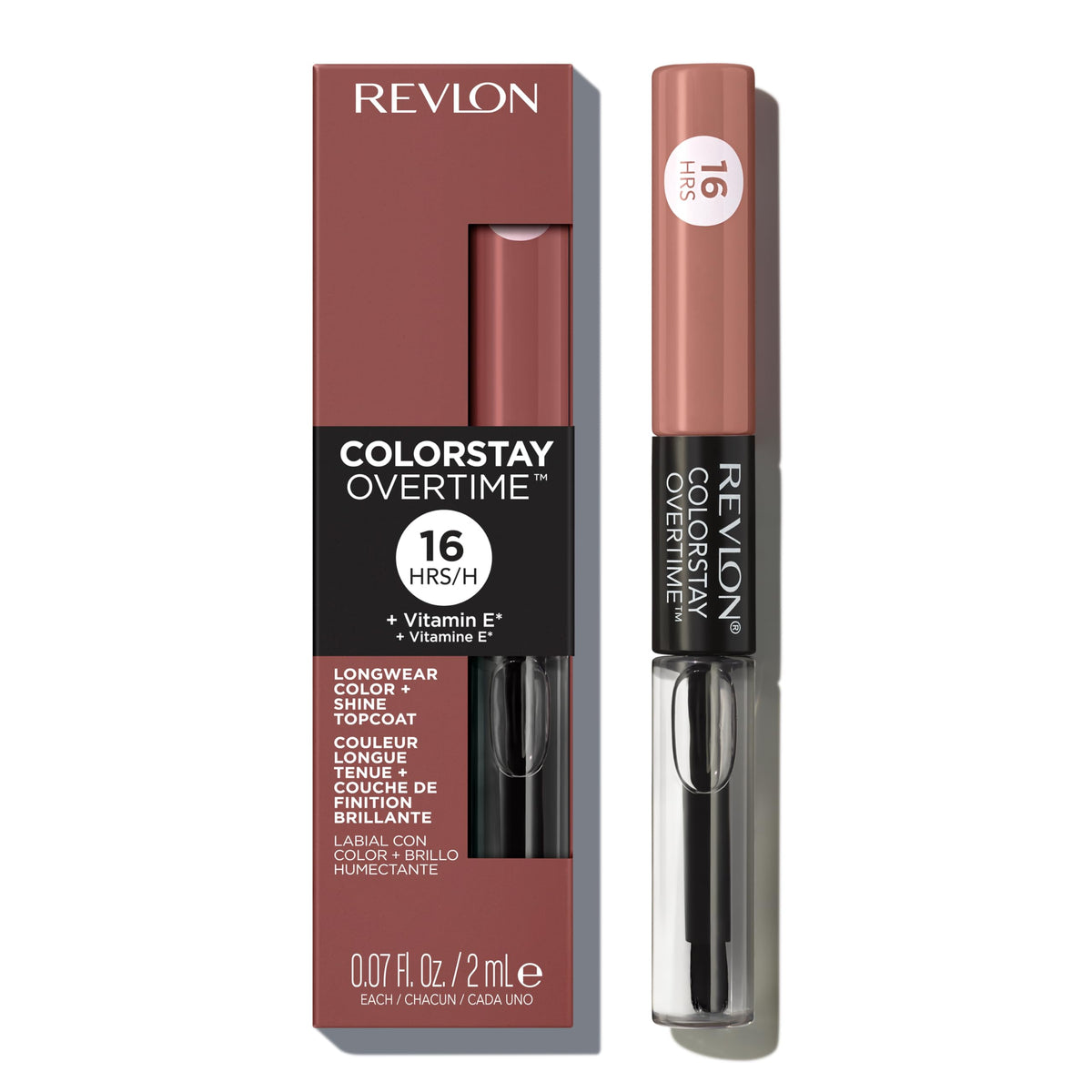 REVLON ColorStay Overtime Lipcolor 540 Unstoppable Nude top view