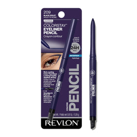 REVLON ColorStay Pencil Waterproof Eyeliner 209 Black Violet front view