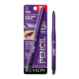 REVLON ColorStay Pencil Waterproof Eyeliner 214 Grape front view