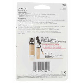 REVLON ColorStay Pressed Powder Fair [810] swatch on skin