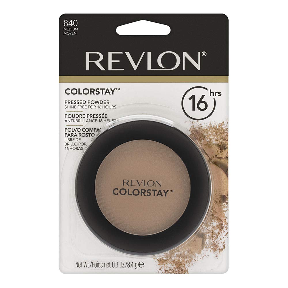 REVLON ColorStay Pressed Powder Medium 840 front view with packaging