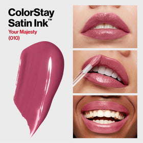 REVLON ColorStay Satin Ink Lipstick 010 Your Majesty packaging