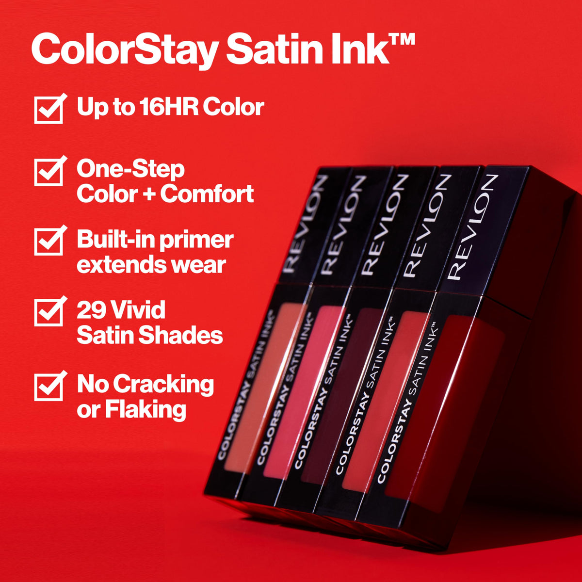 REVLON ColorStay Satin Ink Lipstick 012 Seal the Deal packaging
