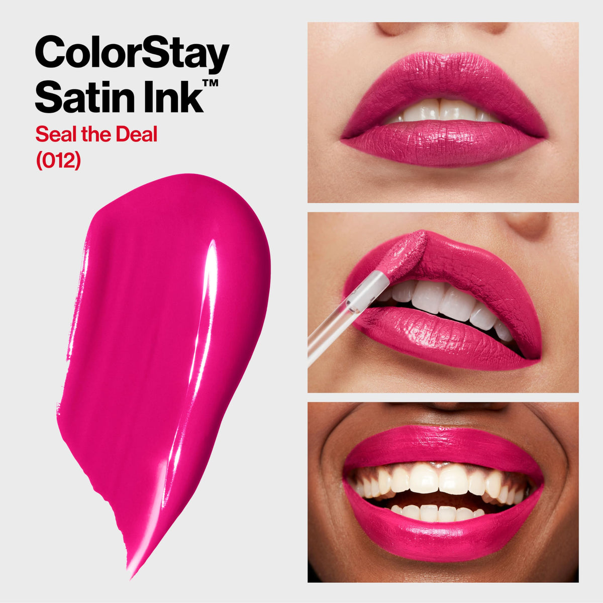 REVLON ColorStay Satin Ink Lipstick 012 Seal the Deal swatch