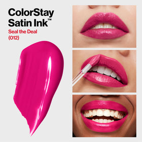 REVLON ColorStay Satin Ink Lipstick 012 Seal the Deal swatch