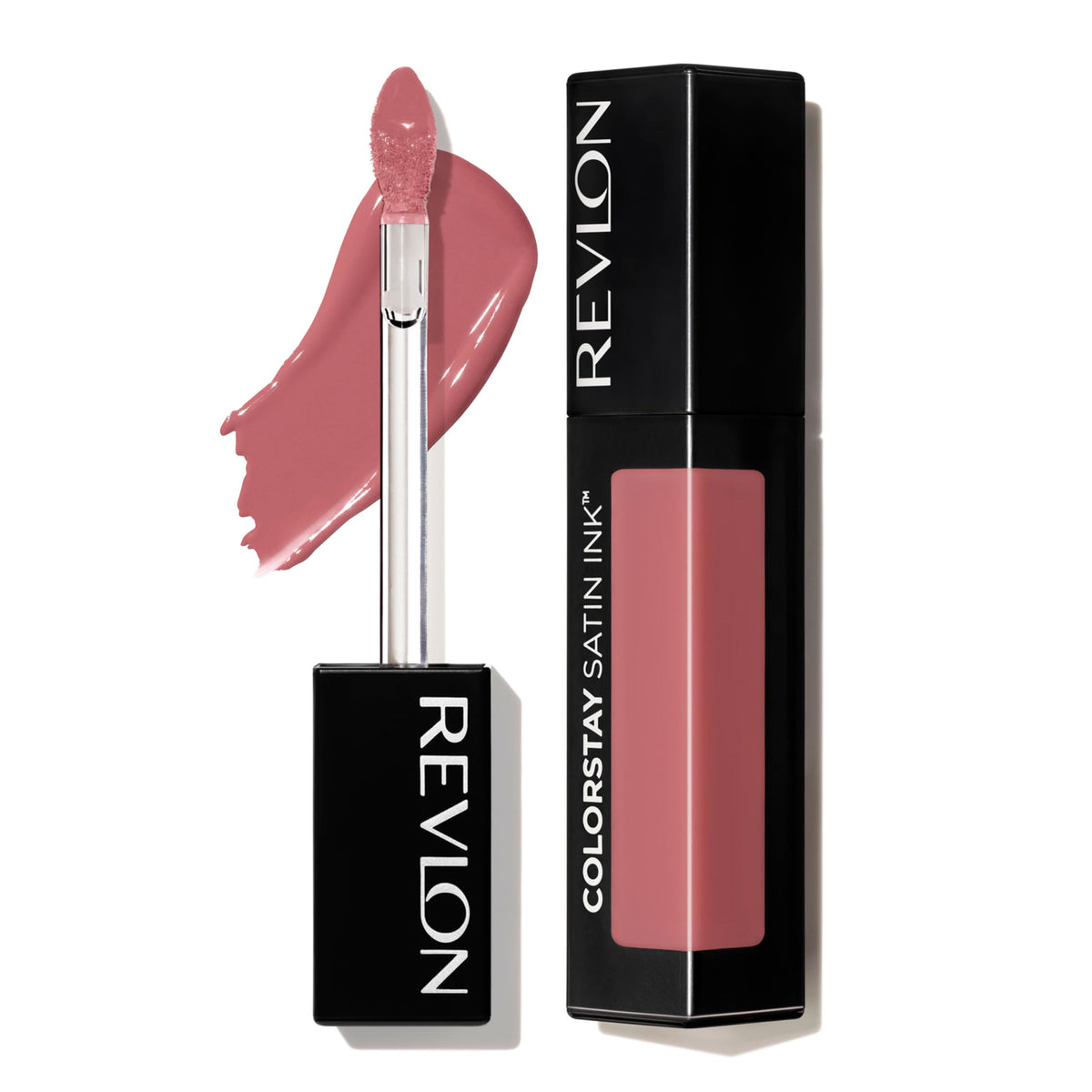 REVLON ColorStay Satin Ink Liquid Lipstick 037 Majestic Rose front view