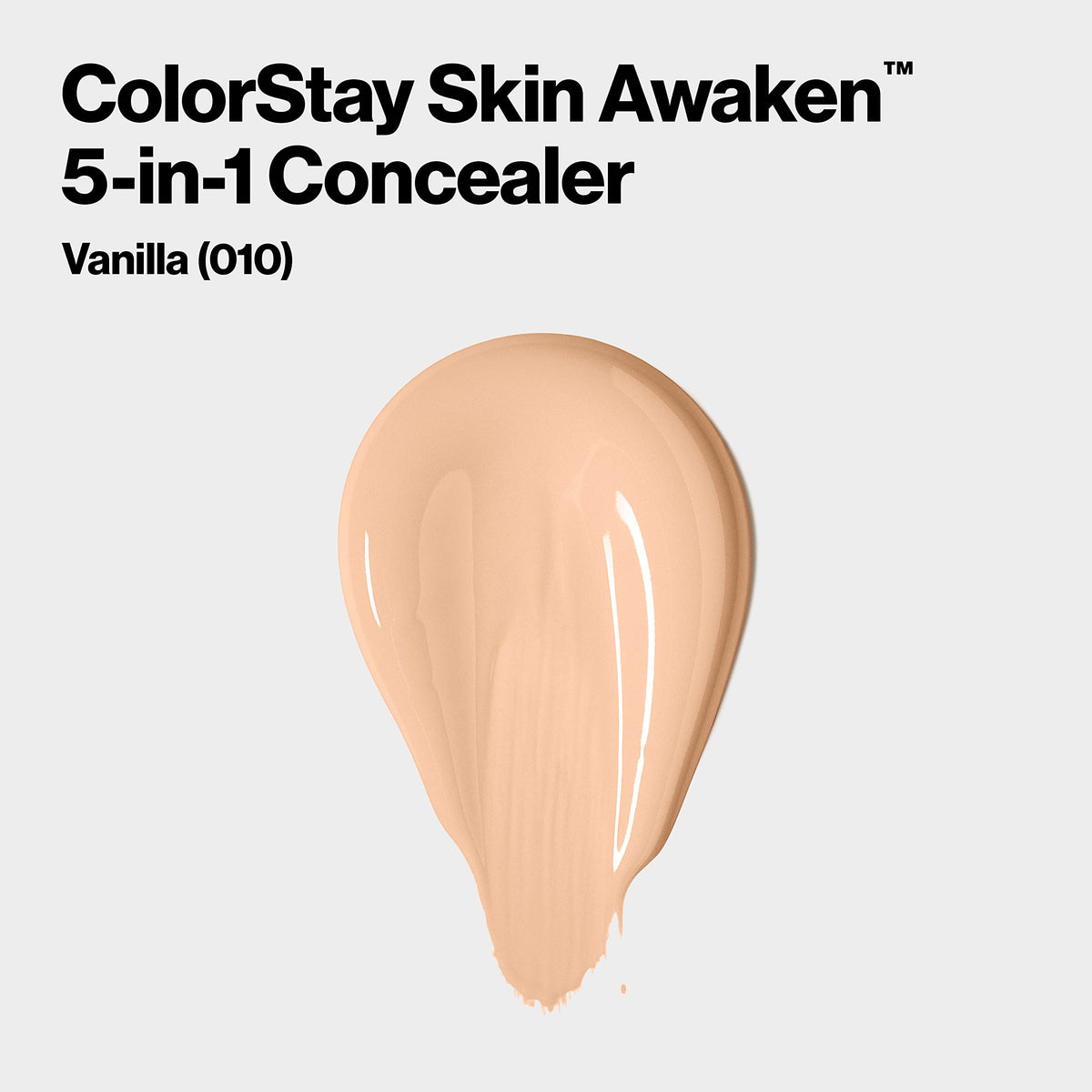 Revlon ColorStay Skin Awaken Concealer 010 Vanilla sponge tip close-up
