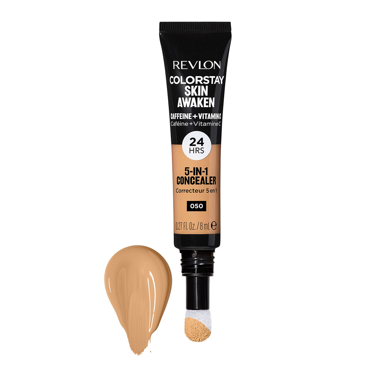 REVLON ColorStay Skin Awaken Concealer Medium Deep with sponge tip