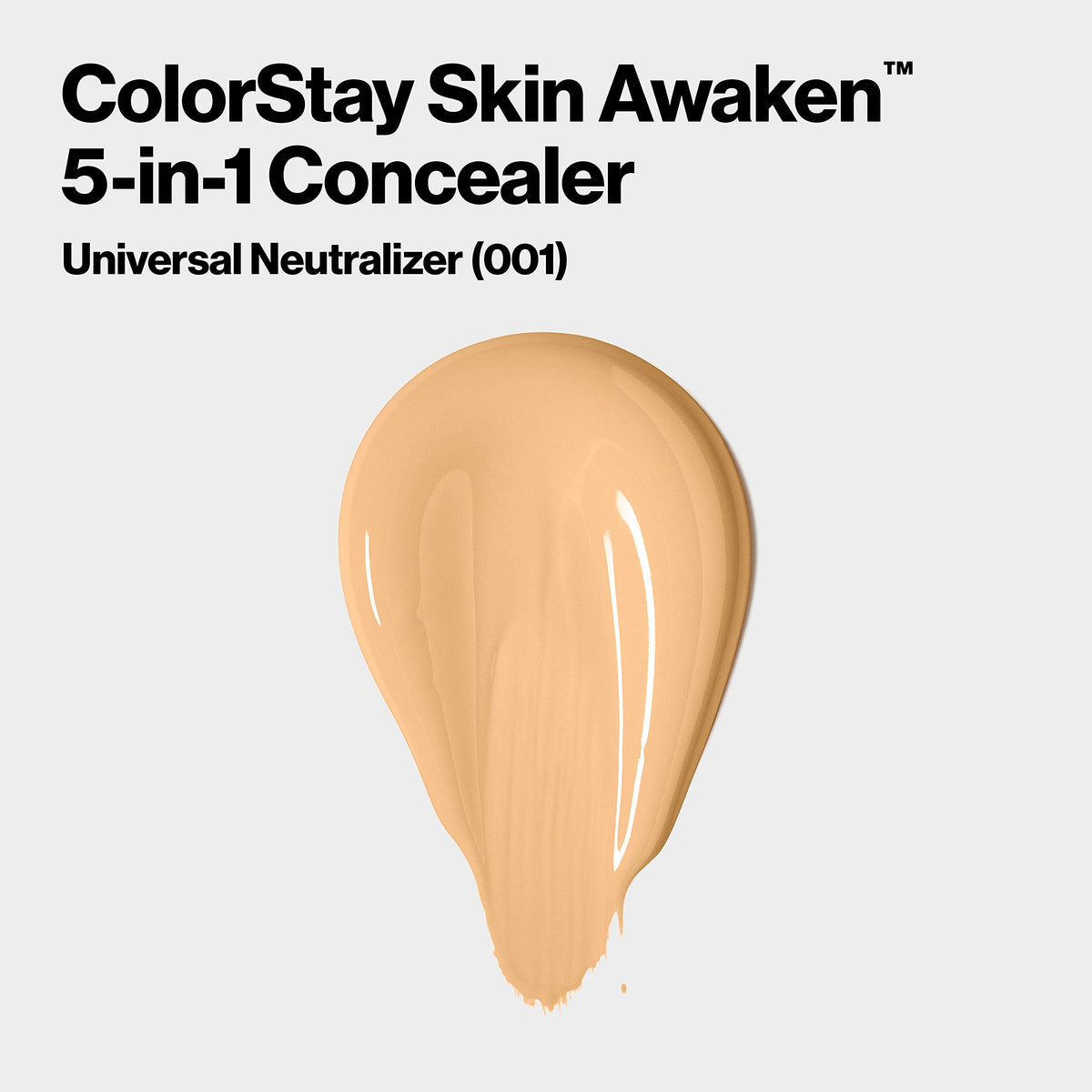 REVLON ColorStay Skin Awaken Concealer showcasing antibacterial sponge tip
