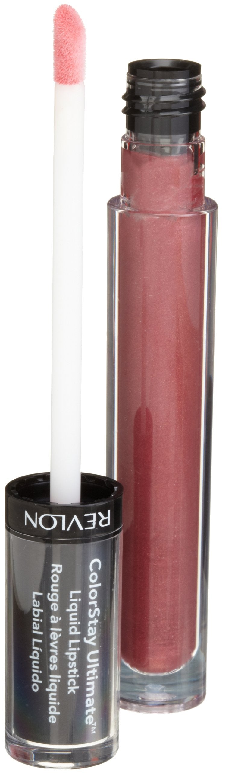 REVLON ColorStay Ultimate Liquid Lipstick Premier Plum front view with shiny finish