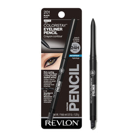 REVLON ColorStay Waterproof Eyeliner Pencil 201 Black front view