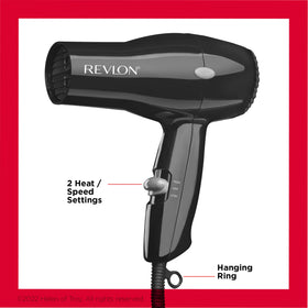 REVLON Compact Hair Dryer with cool shot button
