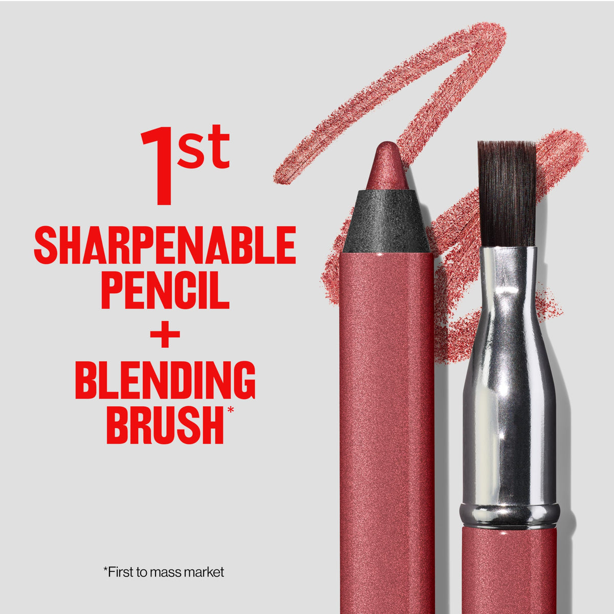 REVLON eye pencil showing creamy texture
