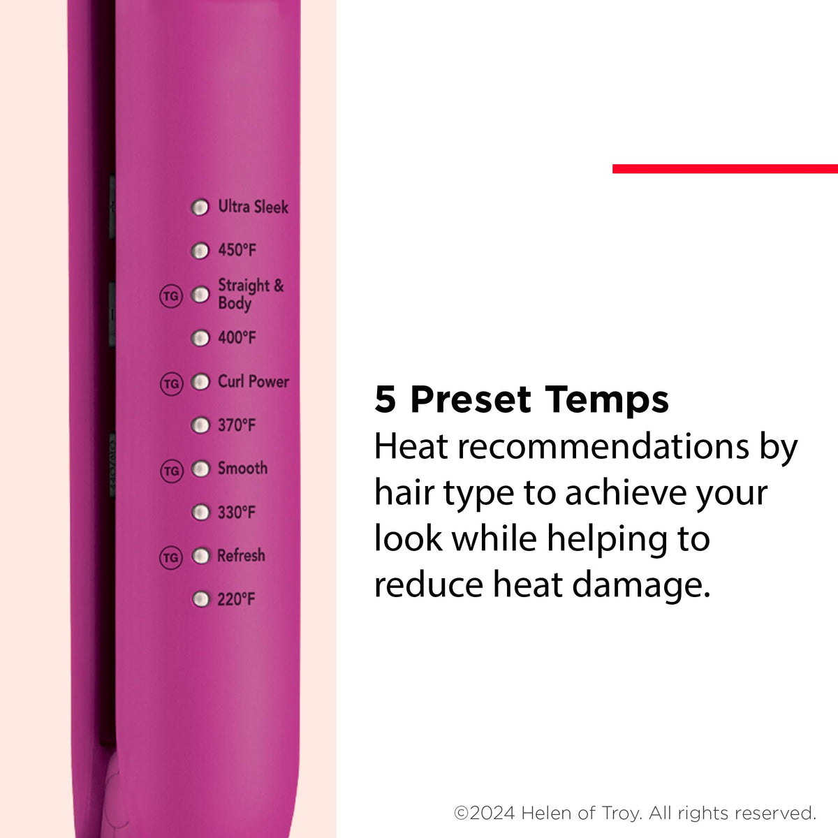 REVLON Flat Iron with dual voltage feature