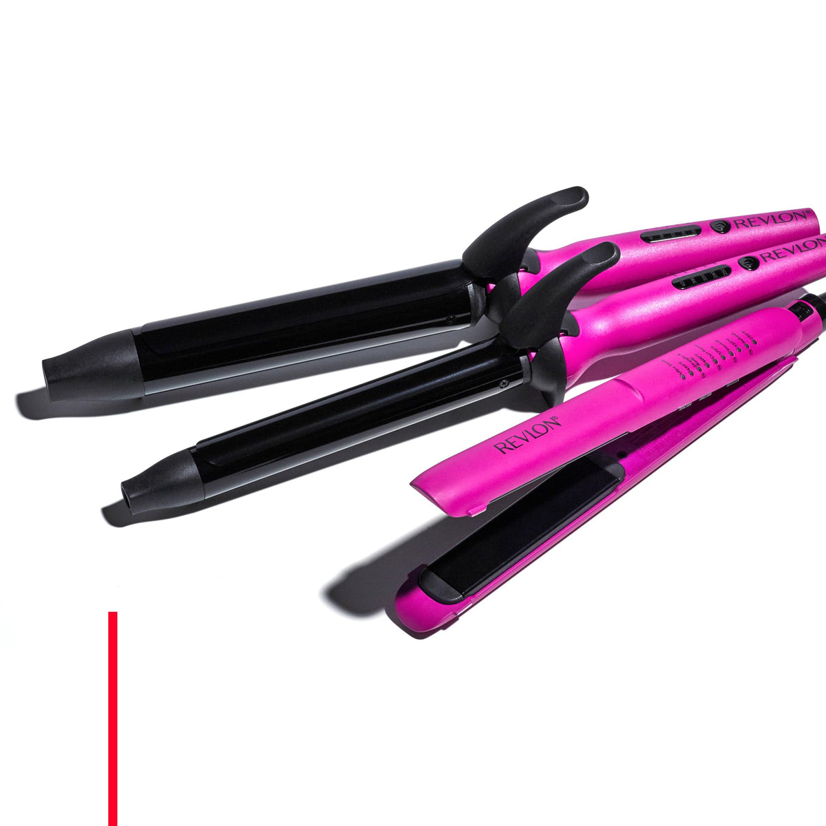 REVLON Flat Iron with safety auto shutoff feature