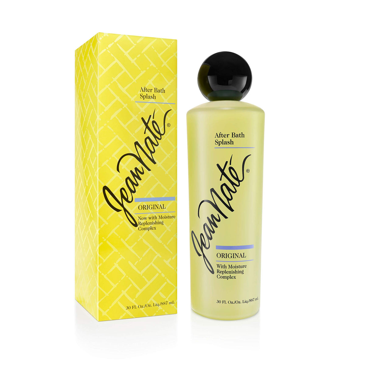 REVLON Jean Nate After Bath Splash 30 Fl Oz bottle front view with citrus scent