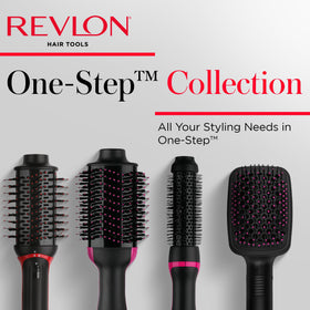 REVLON One-Step Root support Round Brush Hair Dryer heat settings