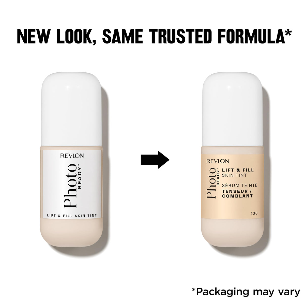REVLON PhotoReady Lift + Fill Skin Tint 100 Fair packaging details