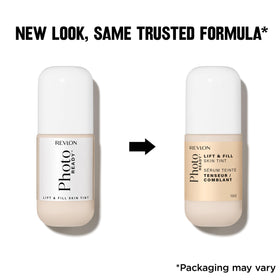 REVLON PhotoReady Lift + Fill Skin Tint 100 Fair packaging details