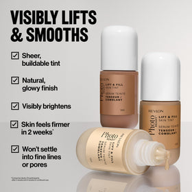 REVLON PhotoReady Lift + Fill Skin Tint 140 Medium application on model