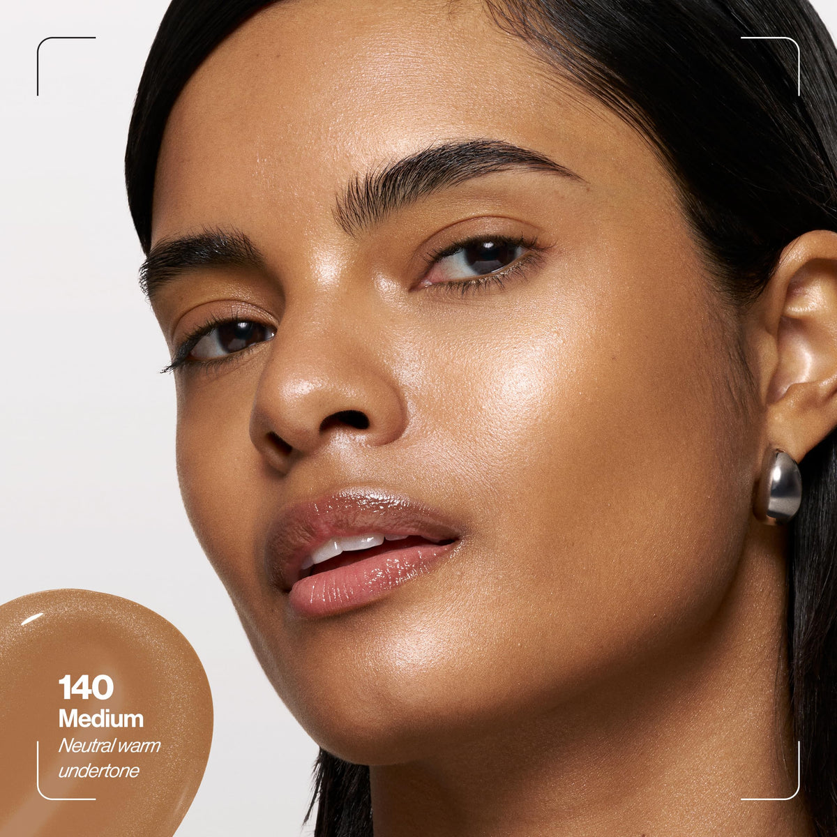 REVLON PhotoReady Lift + Fill Skin Tint 140 Medium swatch on skin
