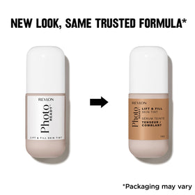 REVLON PhotoReady Lift + Fill Skin Tint 140 Medium texture close-up