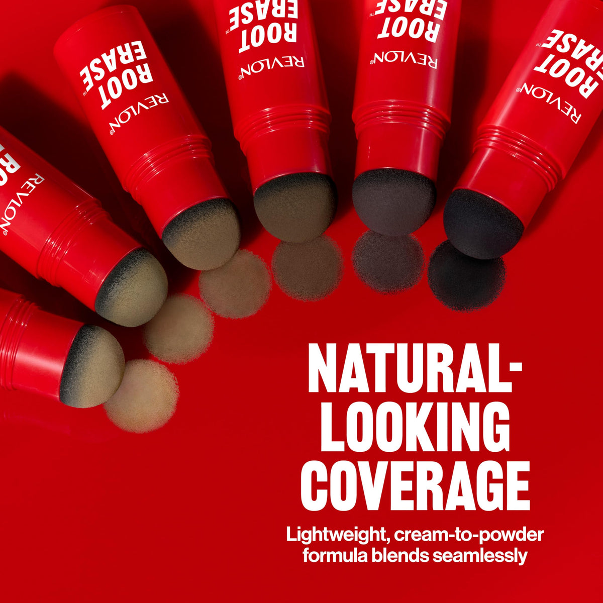 REVLON Root Erase Hair Concealer 01 Black back view