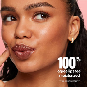 REVLON Super Lustrous Glass Shine Balm Luminous Lilac in hand