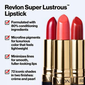 REVLON Super Lustrous Lipstick Abstract Orange packaging