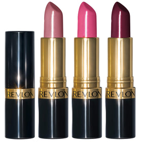 REVLON Super Lustrous Lipstick Gift Set with three shades front view