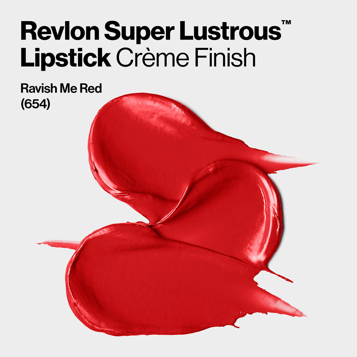 REVLON Super Lustrous Lipstick Ravish Me Red on model