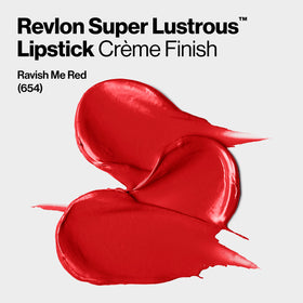 REVLON Super Lustrous Lipstick Ravish Me Red on model