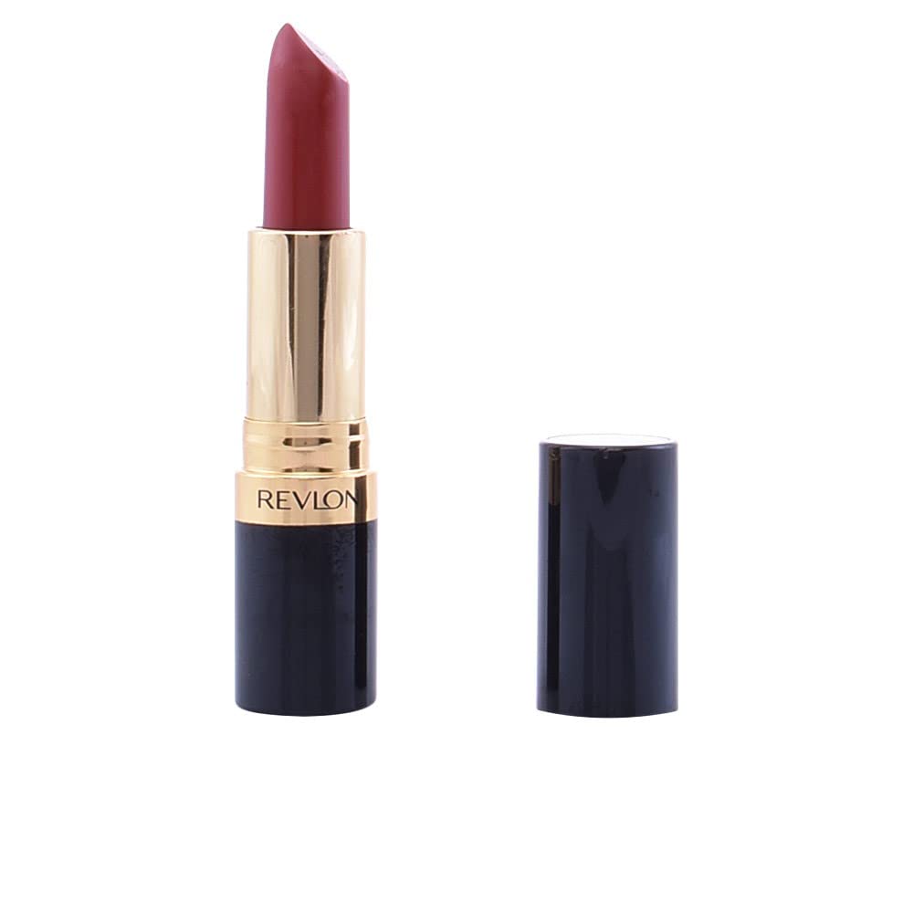 REVLON Super Lustrous Lipstick Really Red front view with packaging