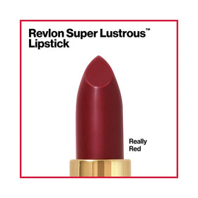 REVLON Super Lustrous Lipstick Really Red with other lipstick shades