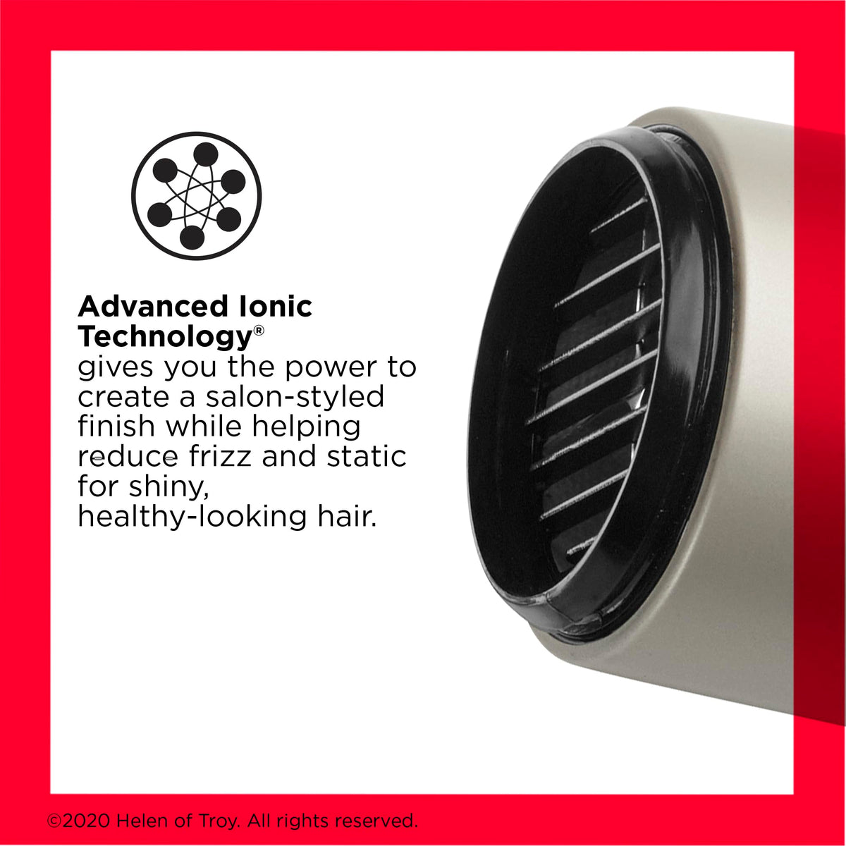 REVLON Turbo Hair Dryer side view showing controls
