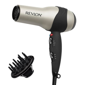 REVLON Turbo Hair Dryer silver model front view