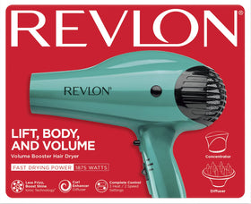 REVLON Volume support Hair Dryer packaging display