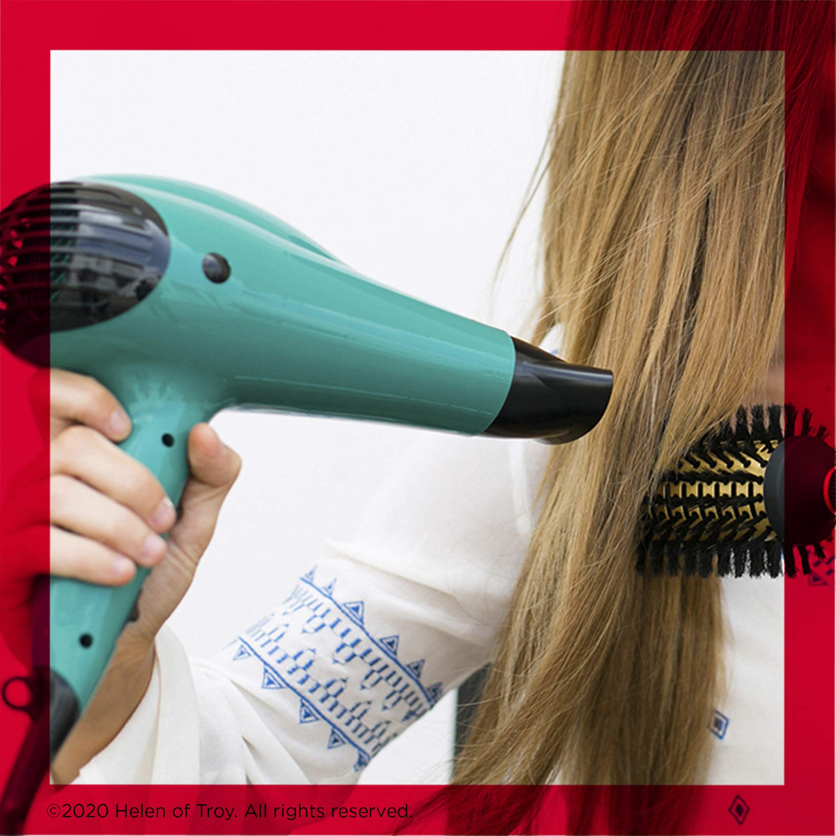 REVLON Volume support Hair Dryer with controls visible