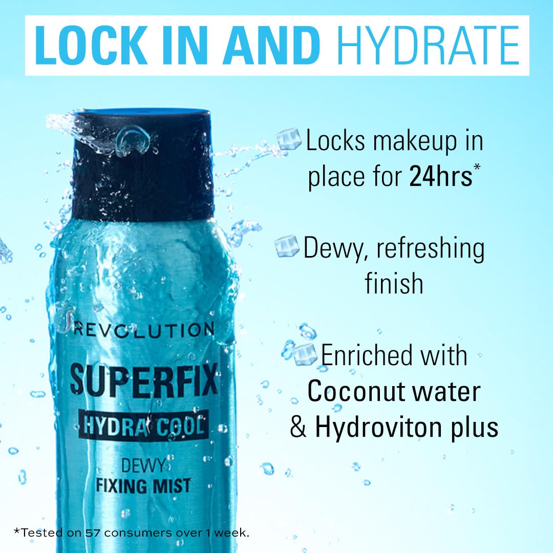 Revolution Superfix Hydra Cool Mist 150g back view