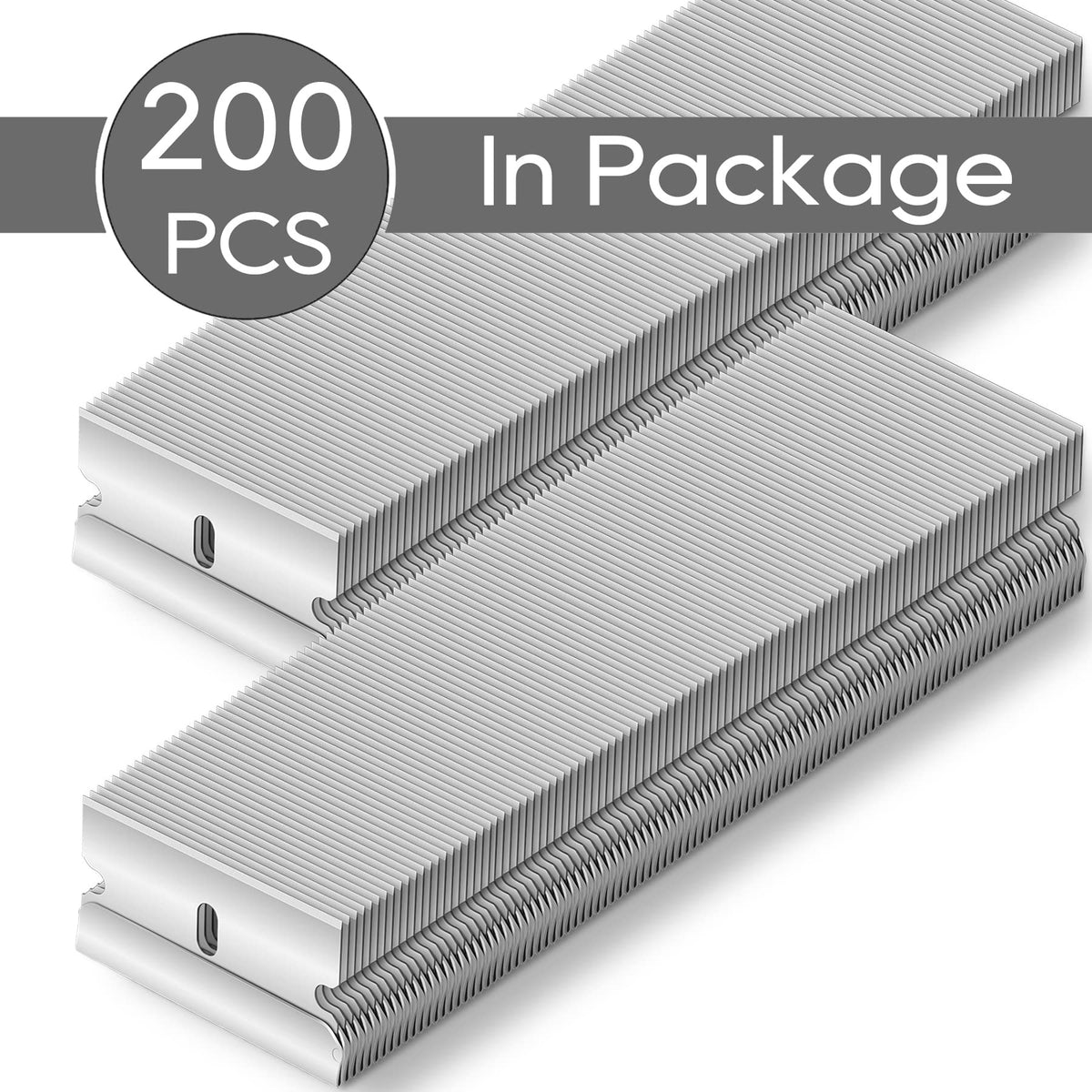 REXBETI razor blades fit standard safety scrapers