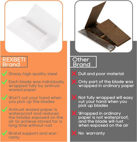 REXBETI razor blades for paint removal