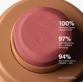 Rhode Pocket Blush cream texture on hand